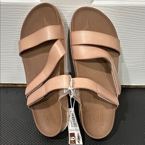 Skechers Arch Comfort Blush Pink Sandals, 9